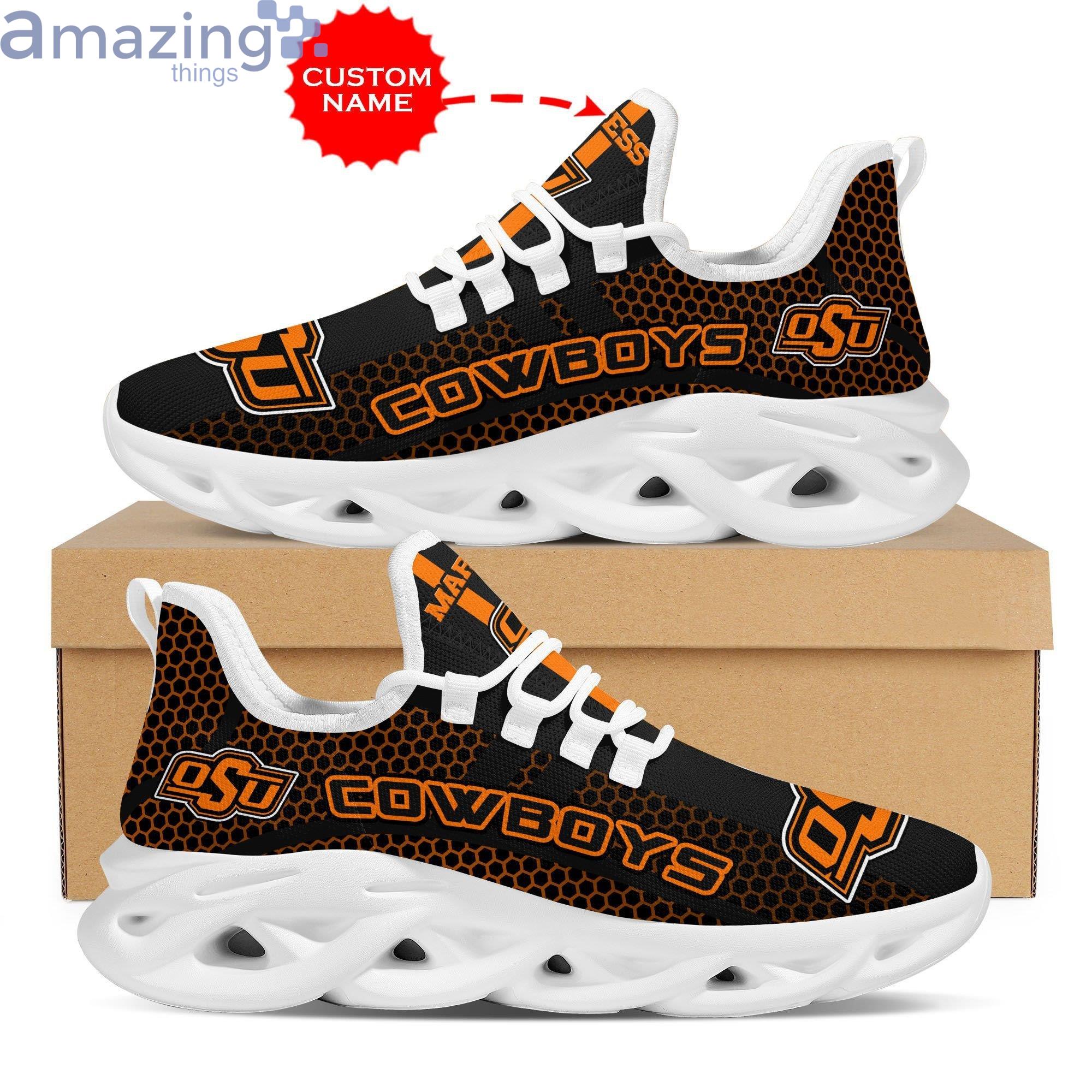 Oklahoma State Cowboys Max Soul Sneaker Custom Name Product Photo 1