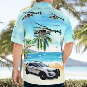 Orange County Florida Orange County Office Ford Police Interceptor Utility And Bell 407 Helicopter Hawaiian Shirt image Orange County Florida Orange County Office Ford Police Interceptor Utility And Bell 407 Helicopter Hawaiian Shirt Product Photo 2