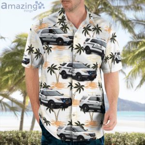 Oregon Clackamas County Sheriff Ford Explorer Hawaiian Shirt Product Photo 4