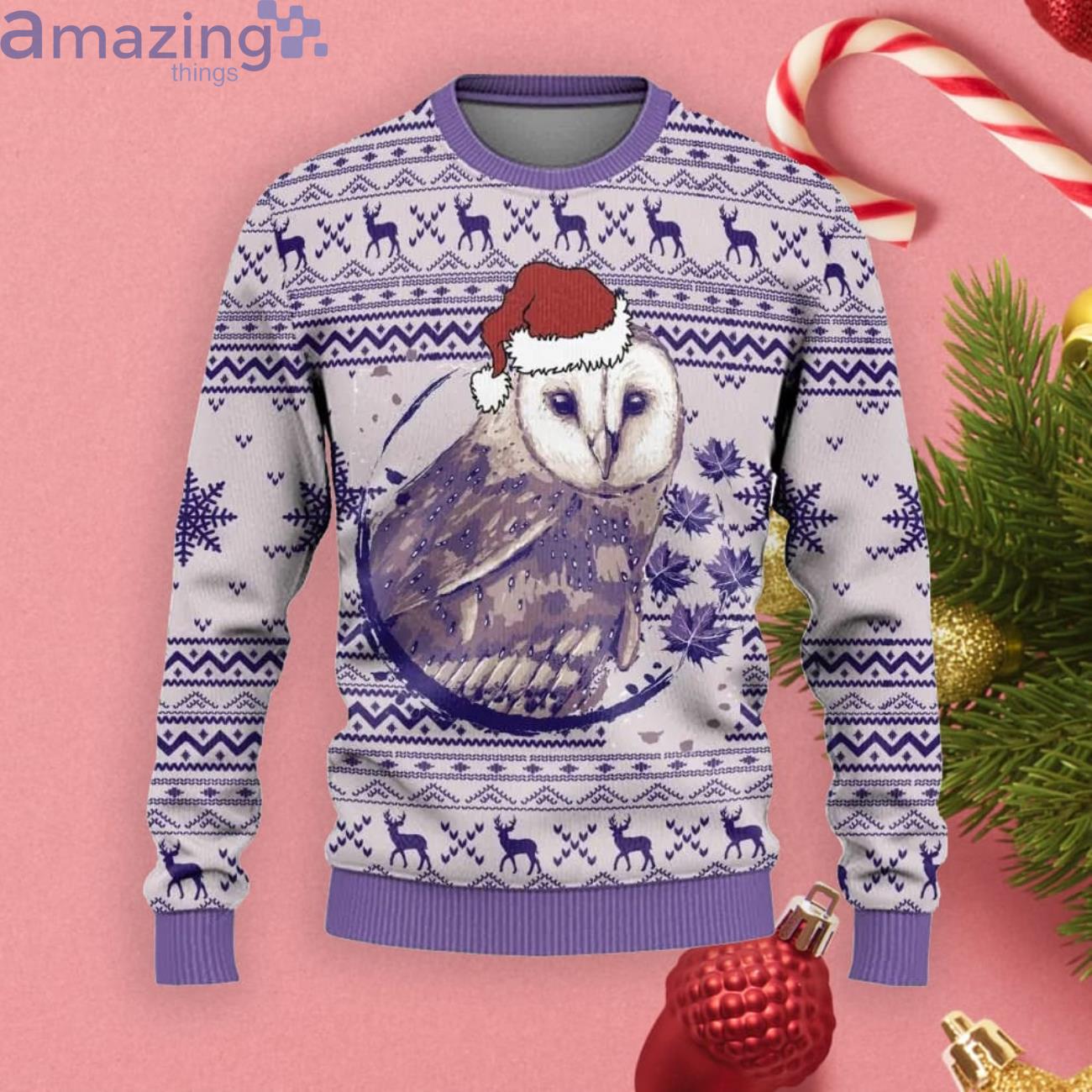 Owl ugly clearance christmas sweater