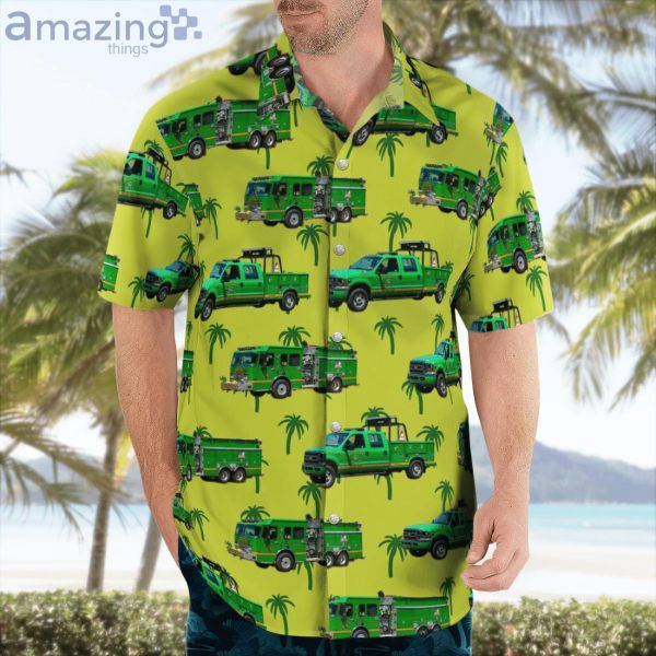 Oxford Township Pennsylvania Irishtown Fire Company Hawaiian Shirt Product Photo 3