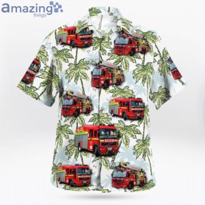 Oxfordshire England Oxfordshire Fire And Rescue Service Hawaiian Shirt Product Photo 2