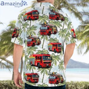 Oxfordshire England Oxfordshire Fire And Rescue Service Hawaiian Shirt Product Photo 4
