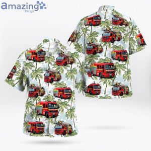 Oxfordshire England Oxfordshire Fire And Rescue Service Hawaiian Shirt Product Photo 1