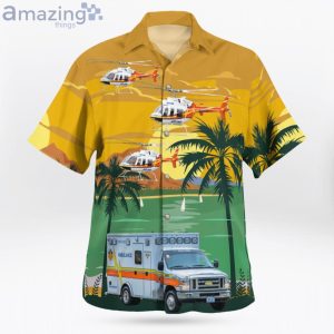 Pafford Emergency Medical Services Bell Jetranger Hawaiian Shirt Product Photo 2
