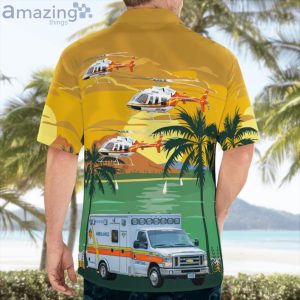 Pafford Emergency Medical Services Bell Jetranger Hawaiian Shirt Product Photo 4