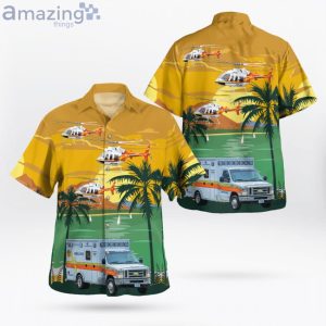 Pafford Emergency Medical Services Bell Jetranger Hawaiian Shirt Product Photo 1