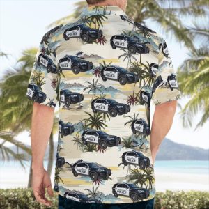 Palm Beach Gardens Palm Beach County Palm Beach Gardens Ford Police Interceptor Utility Hawaiian Shirt Product Photo 2