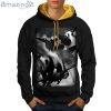Panda Jet War Cute Animal Men Black All Over Print 3D Hoodie