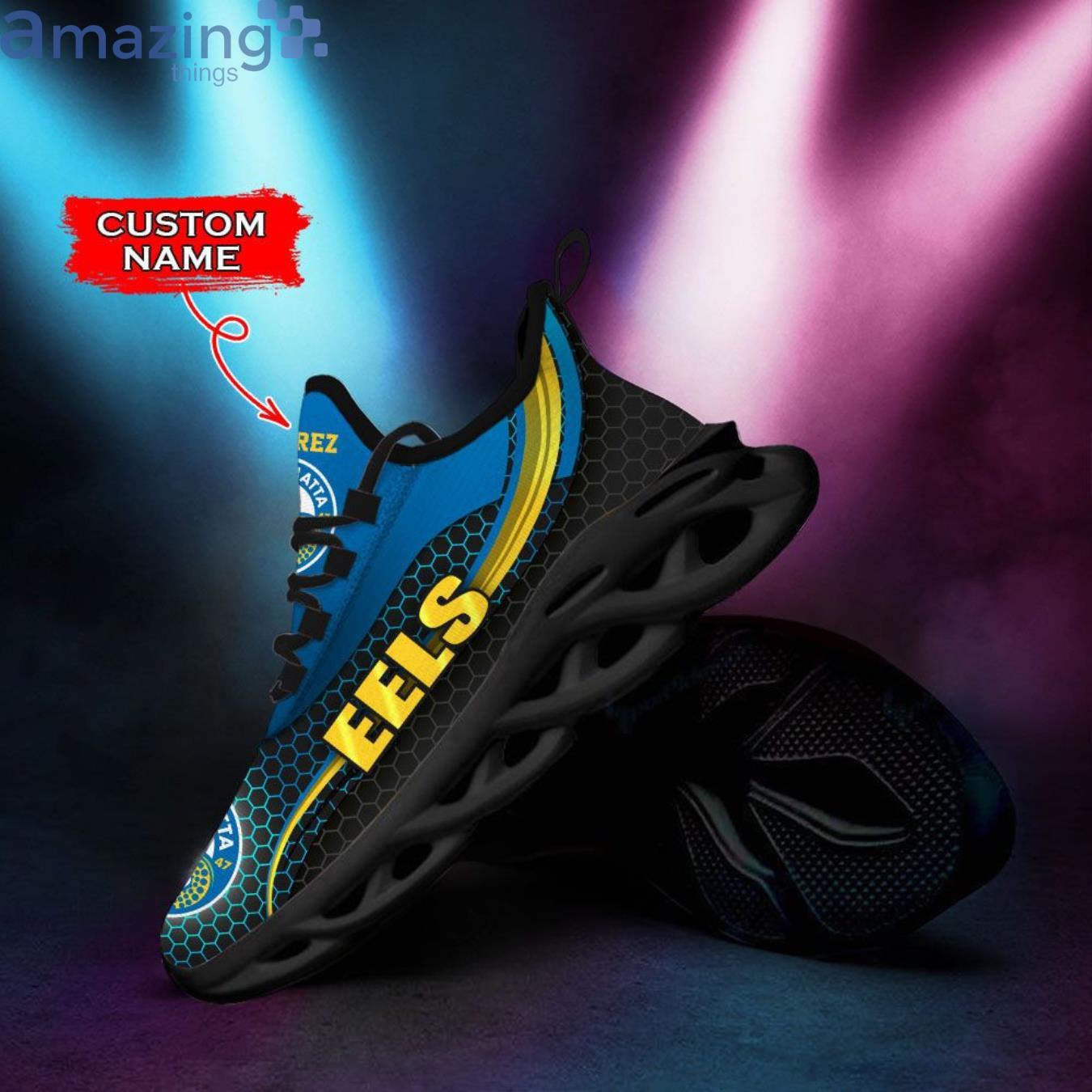 Parramatta Eels Max Soul Sneaker Personalized Name image Parramatta Eels Max Soul Sneaker Personalized Name Product Photo 7