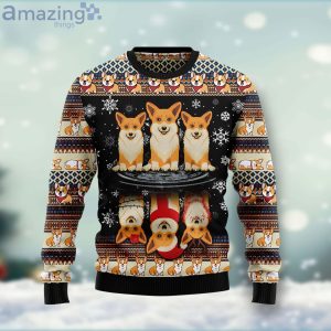 Pembroke Welsh Corgi Lover Ugly Christmas Sweater Product Photo 1