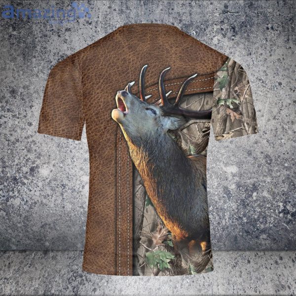 Personalized Love Deer 3D T-Shirt Deer Custom Gift For Deer Hunter Hunting Lovers Product Photo 5