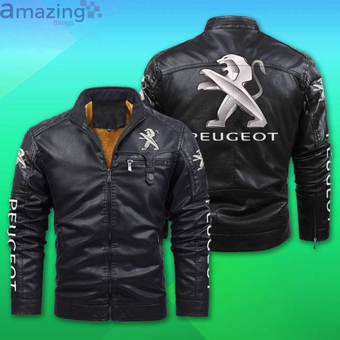 Peugeot Fleece Leather Jacket Product Photo 1 Peugeot Fleece Leather Jacket Product Photo 1