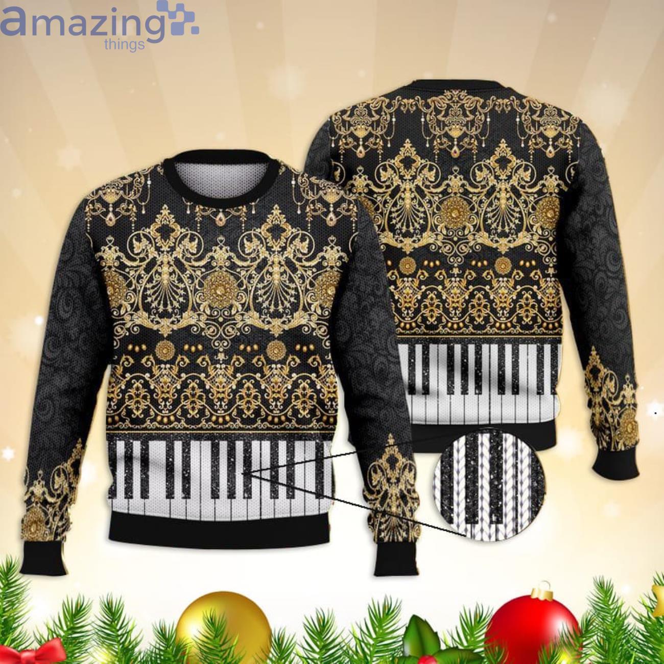 Piano Royal Unique All Over Printed Shirts 3D Sweater Product Photo 1 Piano Royal Unique All Over Printed Shirts 3D Sweater Product Photo 1