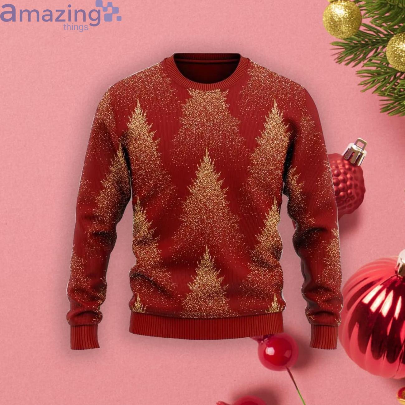 Pine Forest Christmas Gift Ugly Christmas Sweater Product Photo 1 Pine Forest Christmas Gift Ugly Christmas Sweater Product Photo 1