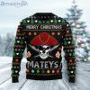 Pirate Skull Merry Christmas Mateys Ugly Christmas Sweater