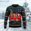 Pit Bull Friends On Red Sofa Dog Lover Ugly Christmas Sweater