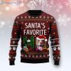 Pit Bull Santa‘s Favorite Ho Ugly Christmas Holiday Sweater