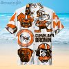 Pitbull Cleveland Browns Fans Gift Logo Sport Lover Hawaiian Shirt
