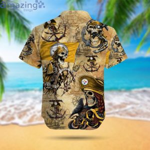 Pittsburgh Steelers Pirates Fans Pirates Skull Hawaiian Shirtproduct photo 3