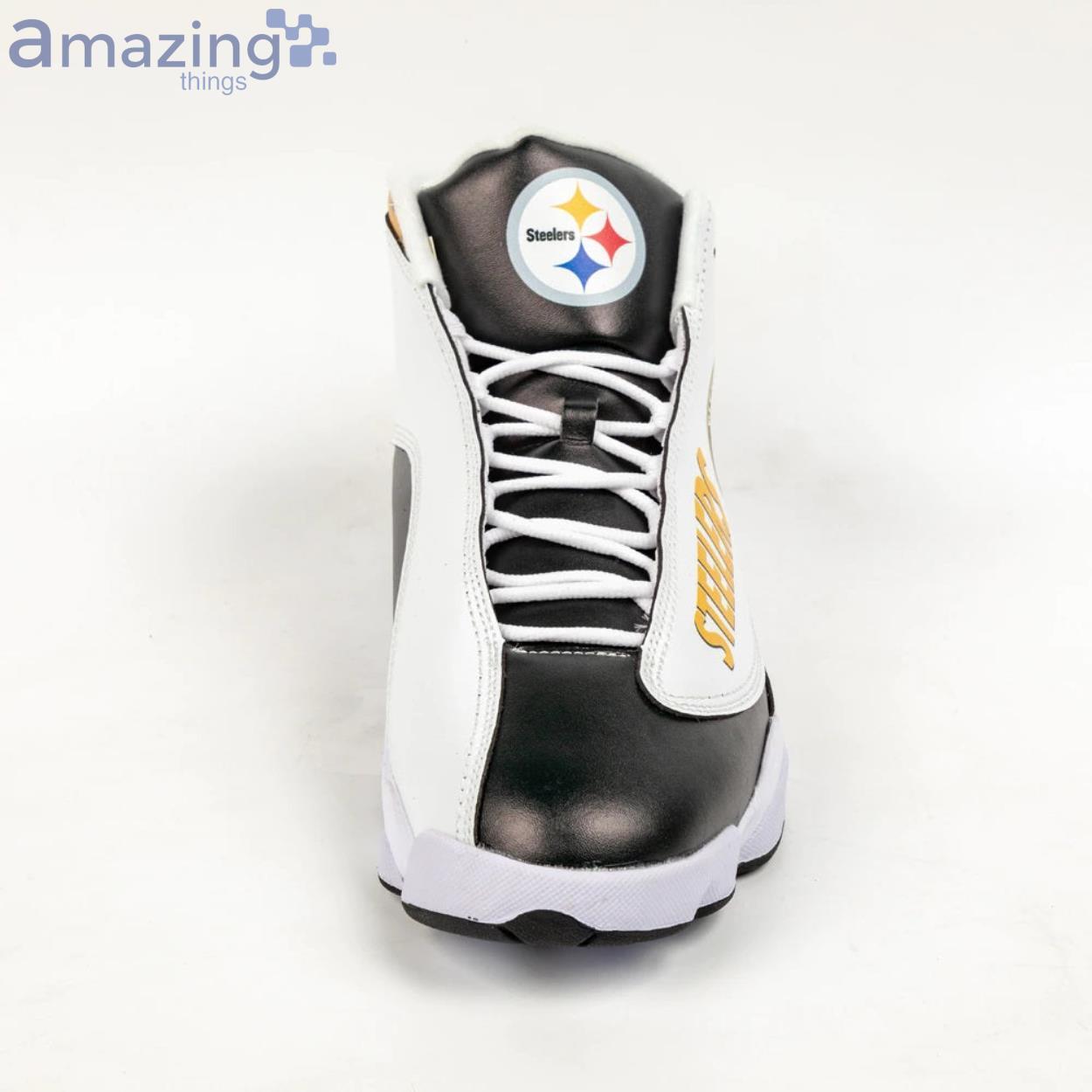 Pittsburgh Steelers Football Team Custom Name Air Jordan 13