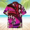 Plumeria Purple Flower Hawaiian Shirt  For Men And Women