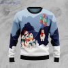 Polar Bear Balloon Cute Bear Family Ugly Christmas Sweater