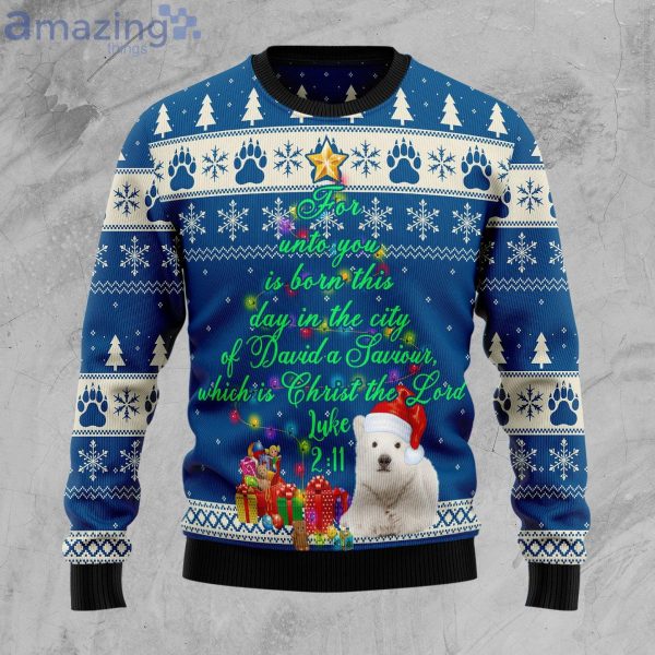 Polar bear christmas outlet sweater