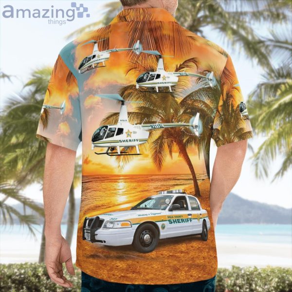 Polk County Sheriff Ford Police Interceptor & R66 Hawaiian Shirt Product Photo 2
