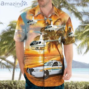 Polk County Sheriff Ford Police Interceptor & R66 Hawaiian Shirt image Polk County Sheriff Ford Police Interceptor & R66 Hawaiian Shirt Product Photo 3