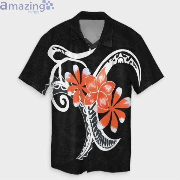 Polynesian Flower Hawaiian Shirt For Men And Womenproduct photo 1