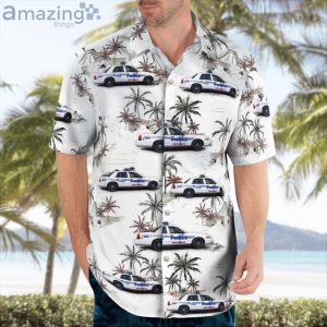 Portsmouth Ohio Police Department 2006 Ford Police Interceptor Hawaiian Shirt image Portsmouth Ohio Police Department 2006 Ford Police Interceptor Hawaiian Shirt Product Photo 3