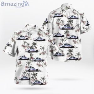 Portsmouth Ohio Police Department 2006 Ford Police Interceptor Hawaiian Shirt Product Photo 1