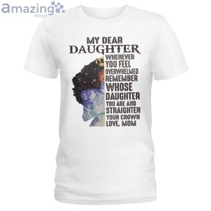 Princess My Dear Daughter T-Shirt Long Sleeve Tee Product Photo 1