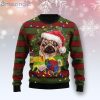 Pug And Gift Xmas Funny Ugly Christmas Sweater