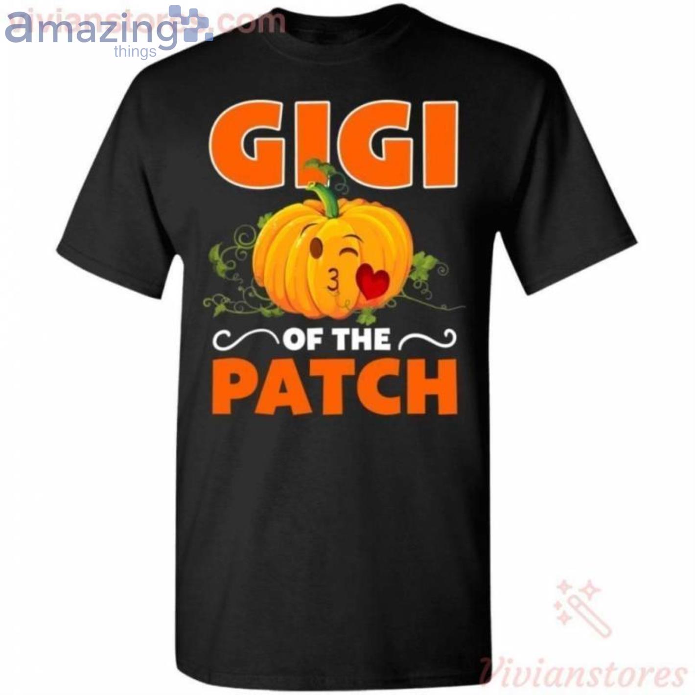 Pumpkin Gigi Of The Patch Halloween Holiday T-Shirt Product Photo 1