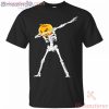 Pumpkin Head Dabbing Skeleton Halloween Funny T-Shirt Product Photo 2 Product photo 2