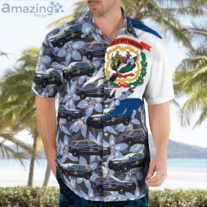 Purple Flover West Virginia Ford Police Car Lover Hawaiian Shirt image Purple Flover West Virginia Ford Police Car Lover Hawaiian Shirt Product Photo 3