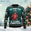 Raccoon A Trashy Christmas Ugly Christmas Holiday Sweater
