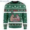 Reindeer And Santa Christmas Ugly Sweater