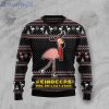 Reindeers Are So Last Year Flamingo Ugly Christmas Sweater