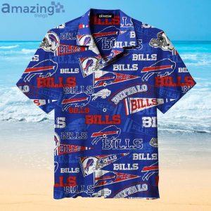 Retro Buffalo Bills Baseball Fans Gift Logo Sport Lover Hawaiian Shirt Product Photo 1