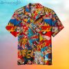 Retro Colorful Female Comic Fans Gift Logo Sport Lover Hawaiian Shirt