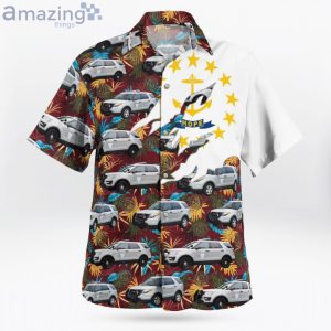 Rhode Island Ford Police Tropical Car Lover Hawaiian Shirt Product Photo 2