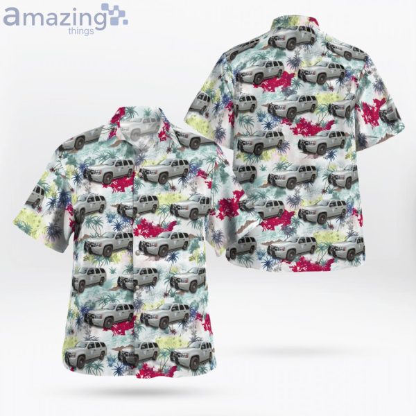 Rhode Island State Police Chevrolet Tahoe Hawaiian Shirt Product Photo 1