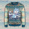 Rick Sanchez Get Schwifty Ugly Christmas Sweater