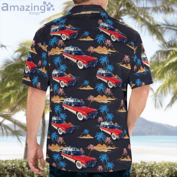 Ridge Maryland Ridge Volunteer Rescue Squad Ambulance Cadillac Hawaiian Shirt Product Photo 4