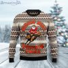 Riding Bulls Punchin Fools Funny Santa Ugly Christmas Sweater