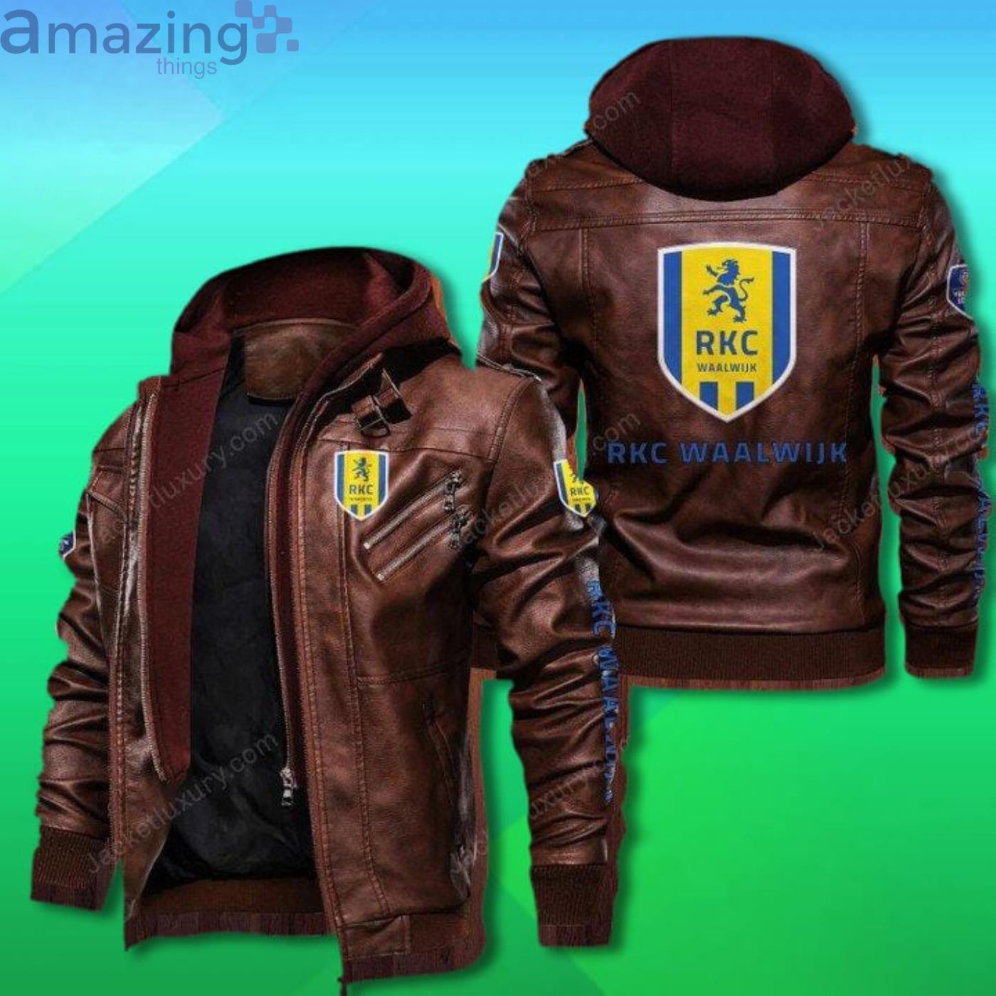 Rkc Waalwijk Leather Jacket Product Photo 1