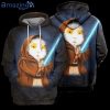 Rocket Raccon Star Wars All Over Print 3D Hoodie